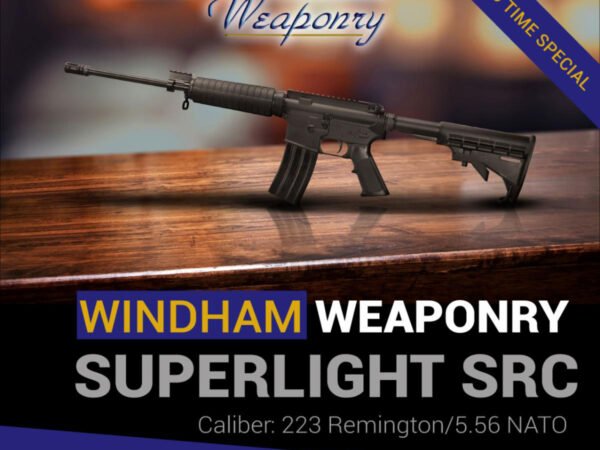 RIFLE 16 SUPER LITE FLATTOP, WITH 6 POS TELE STOCK.