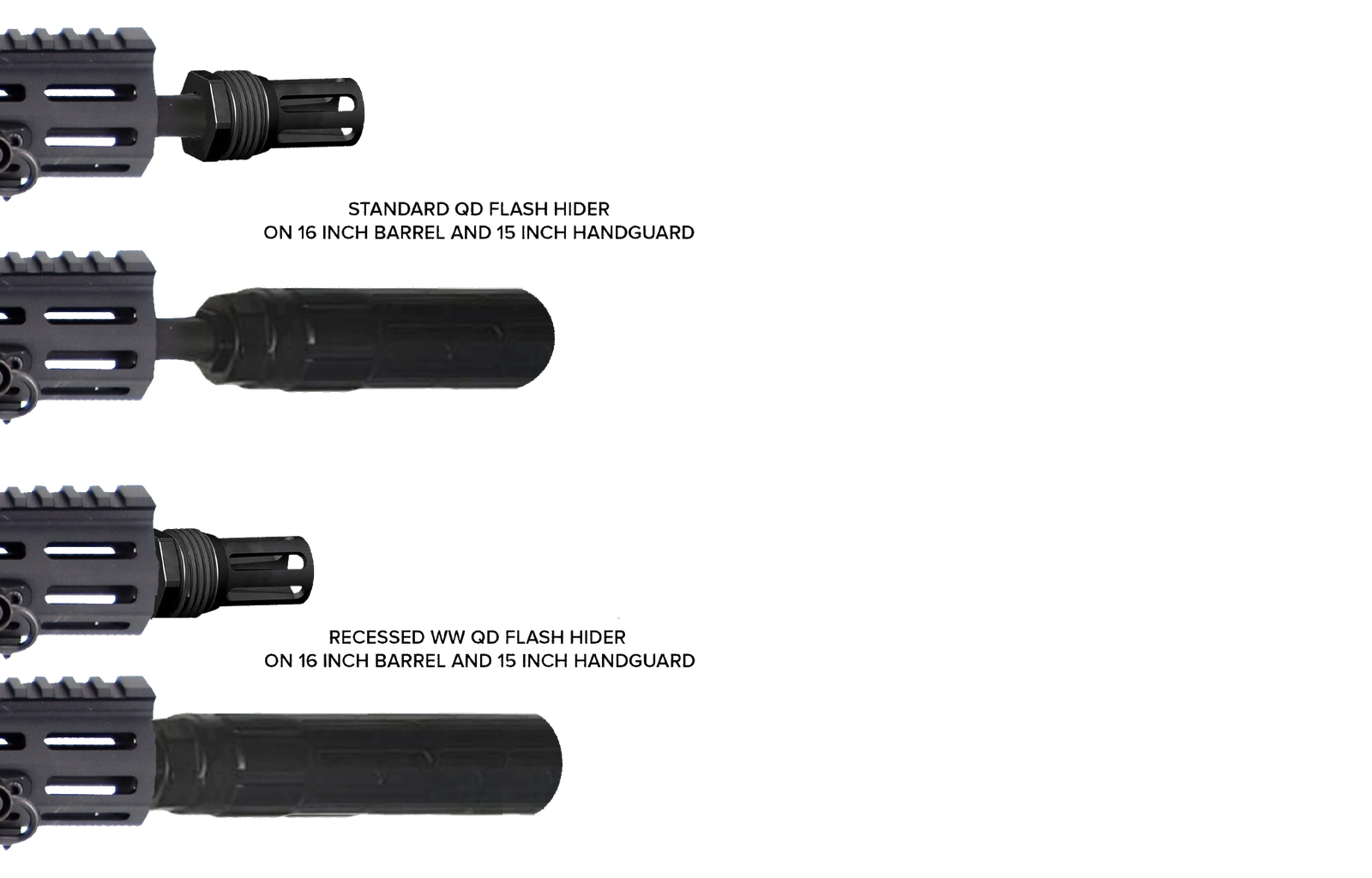 Recessed WW QD Flash Hider 762 (Plan B Compatible) - Image 3